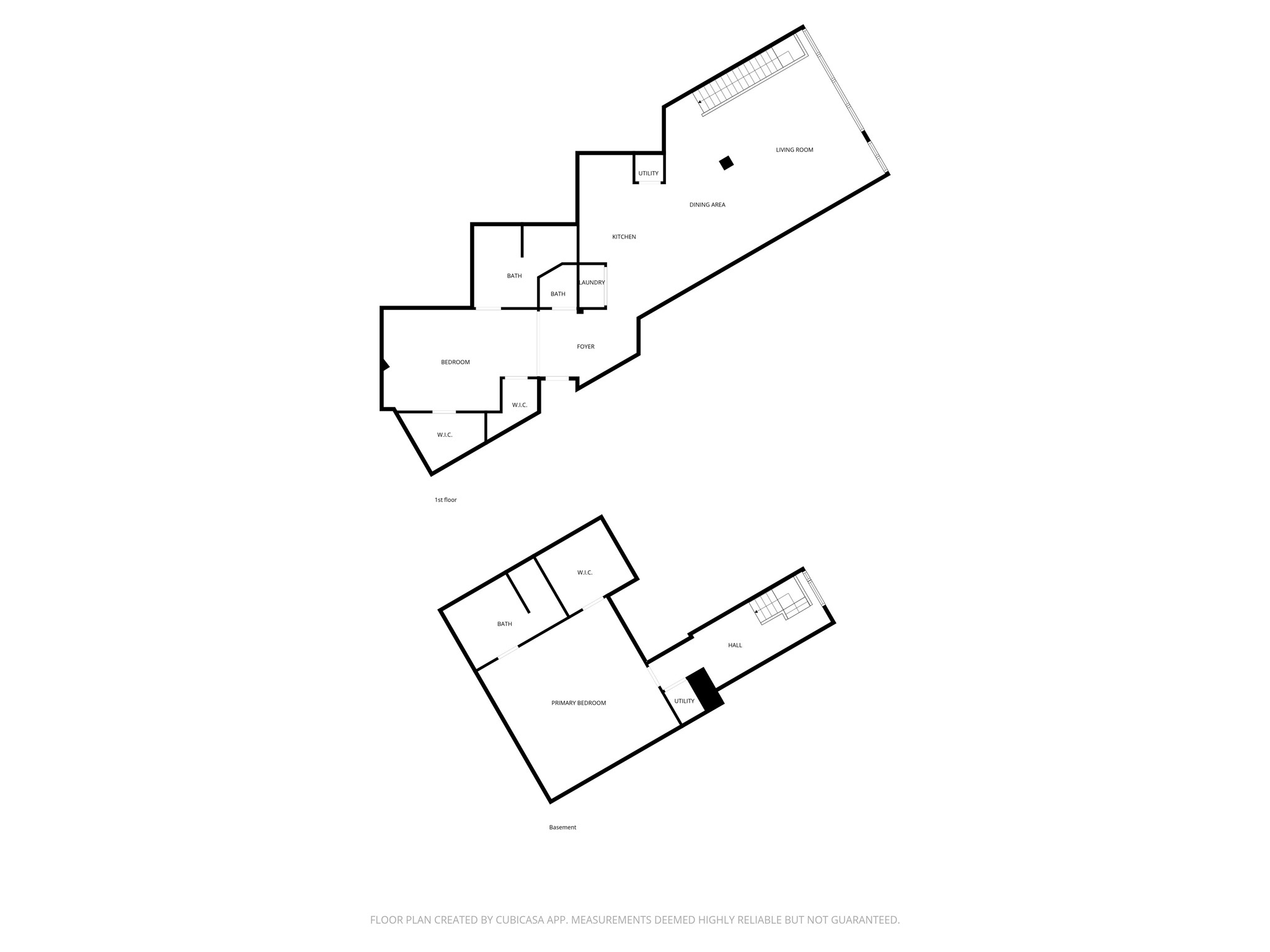 Floor plan both floors Floor plan both floors