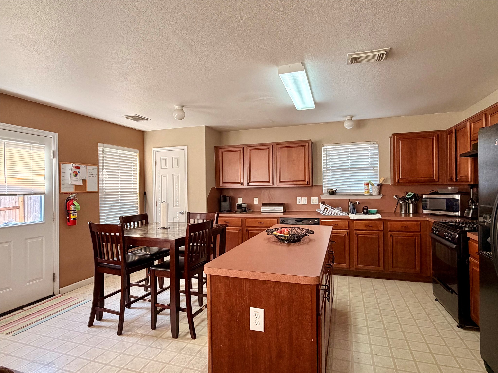 Kitchen with gas stove and dishwasher Kitchen with gas stove and dishwasher