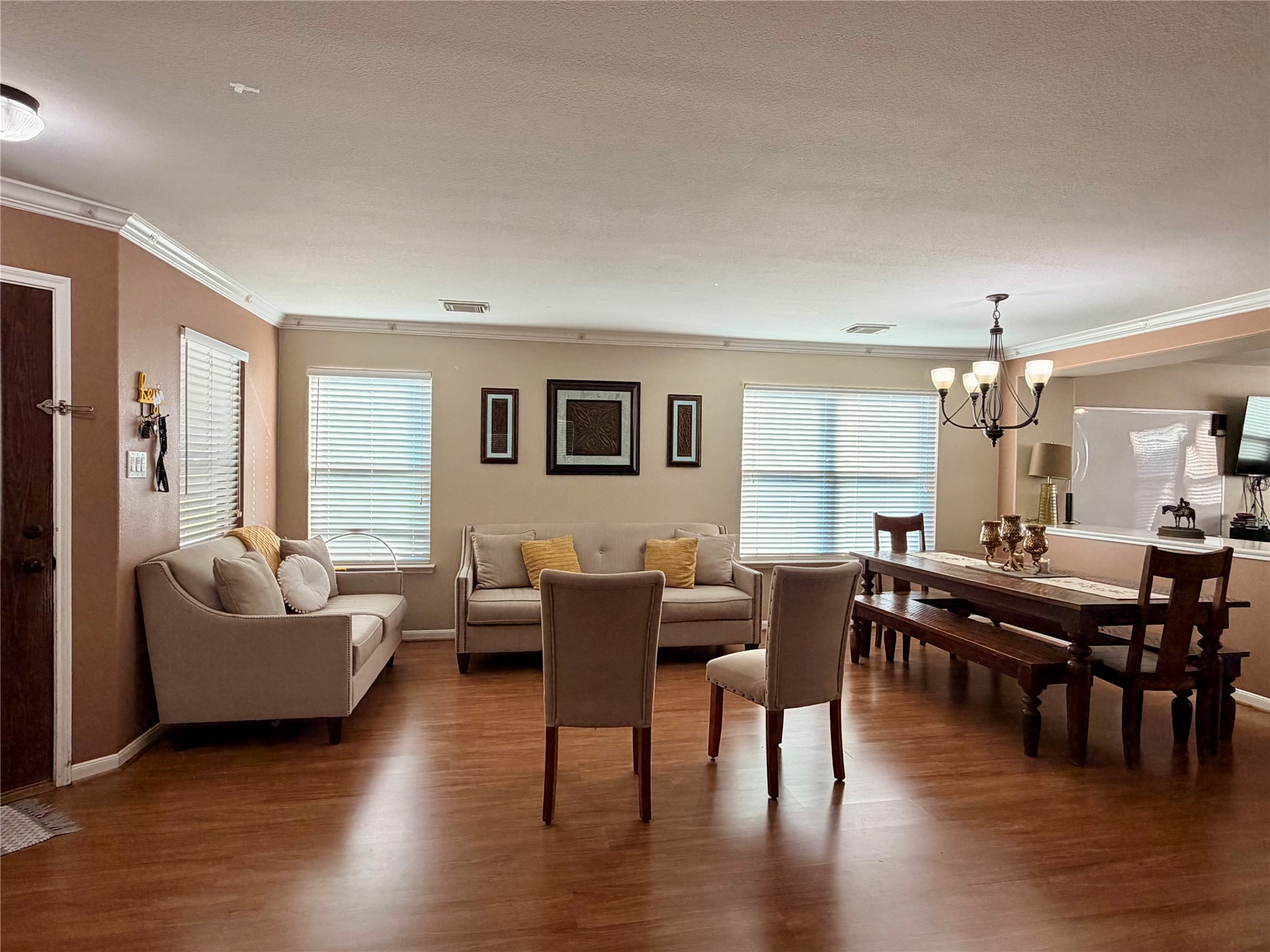 Formal dining and sitting area Formal dining and sitting area
