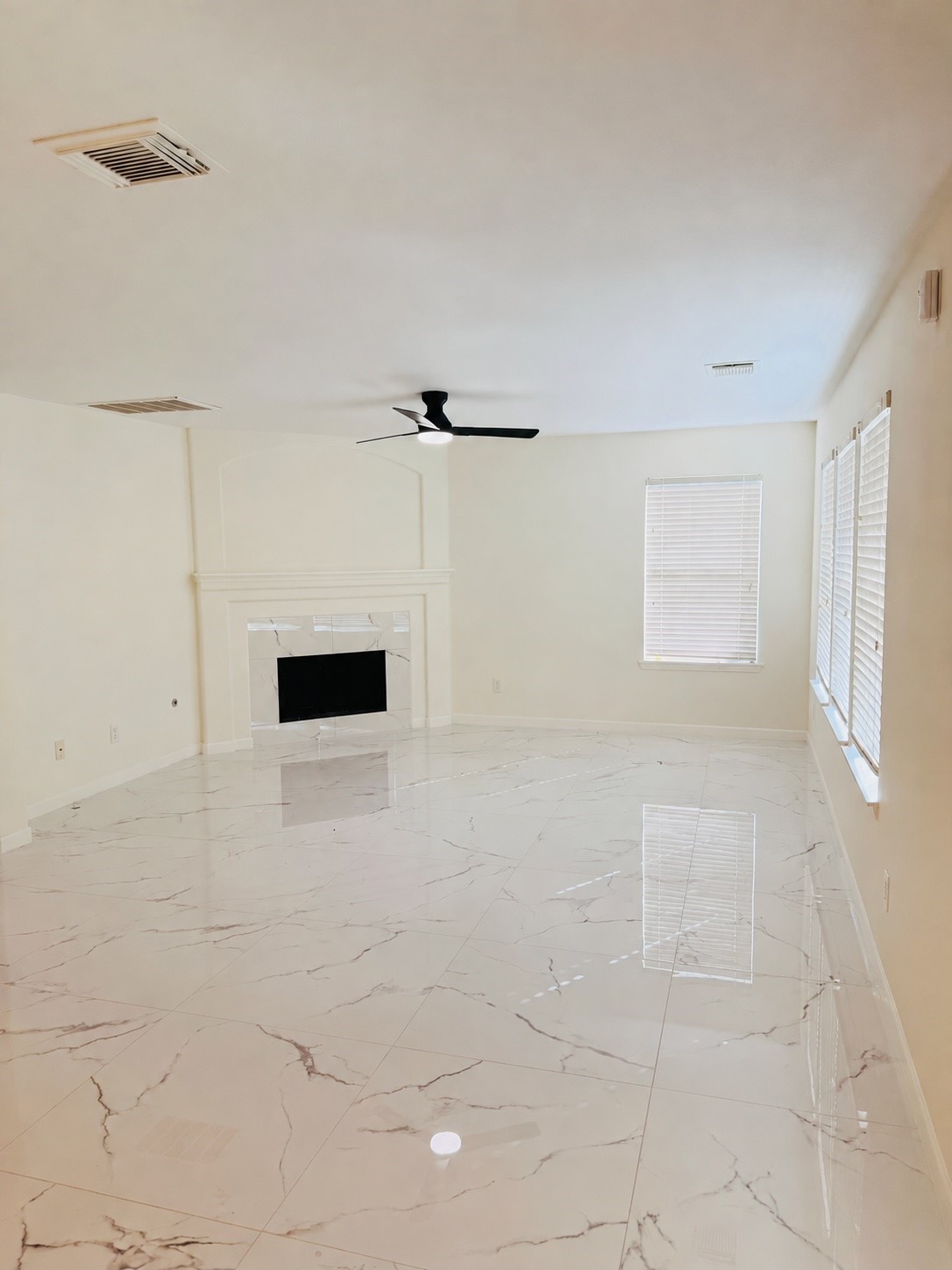 Living Area Open to Kitchen