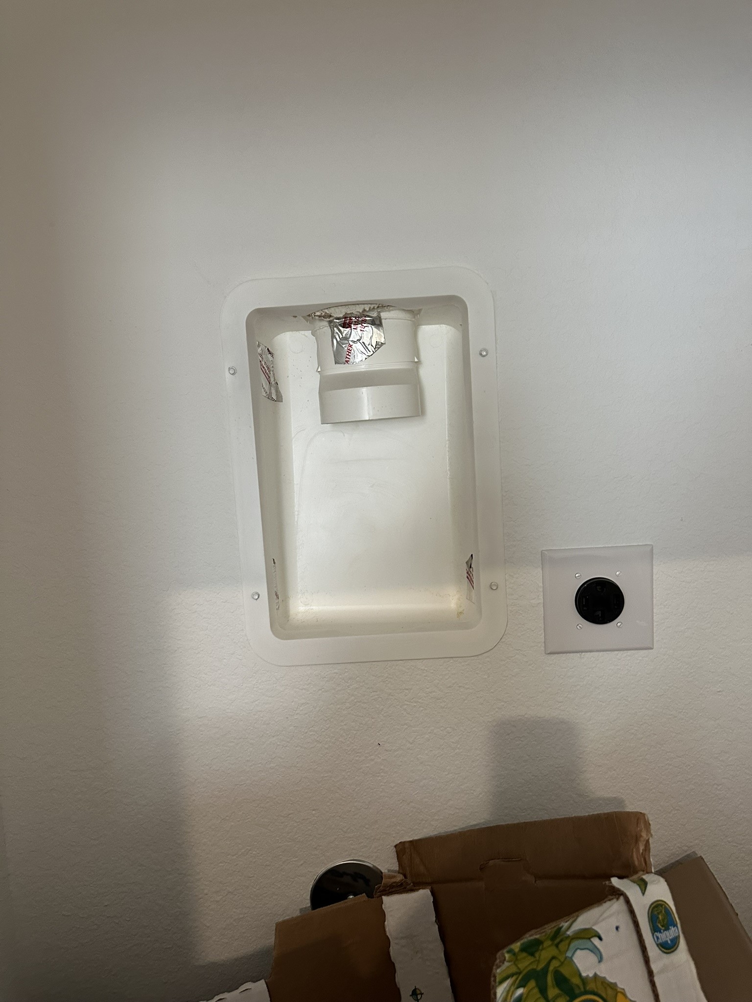 stack w/e conn in lock off unit