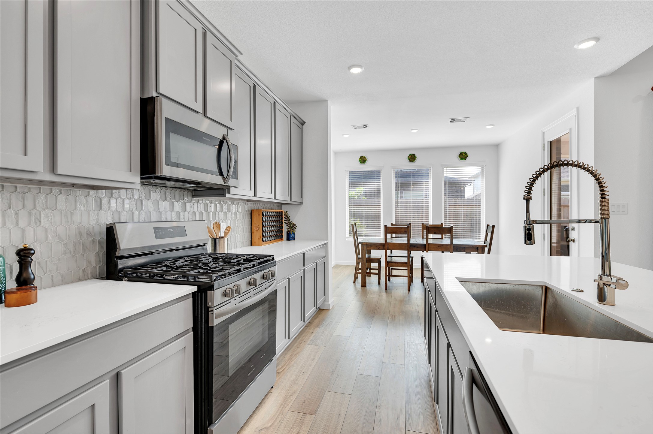 all steel appliances!