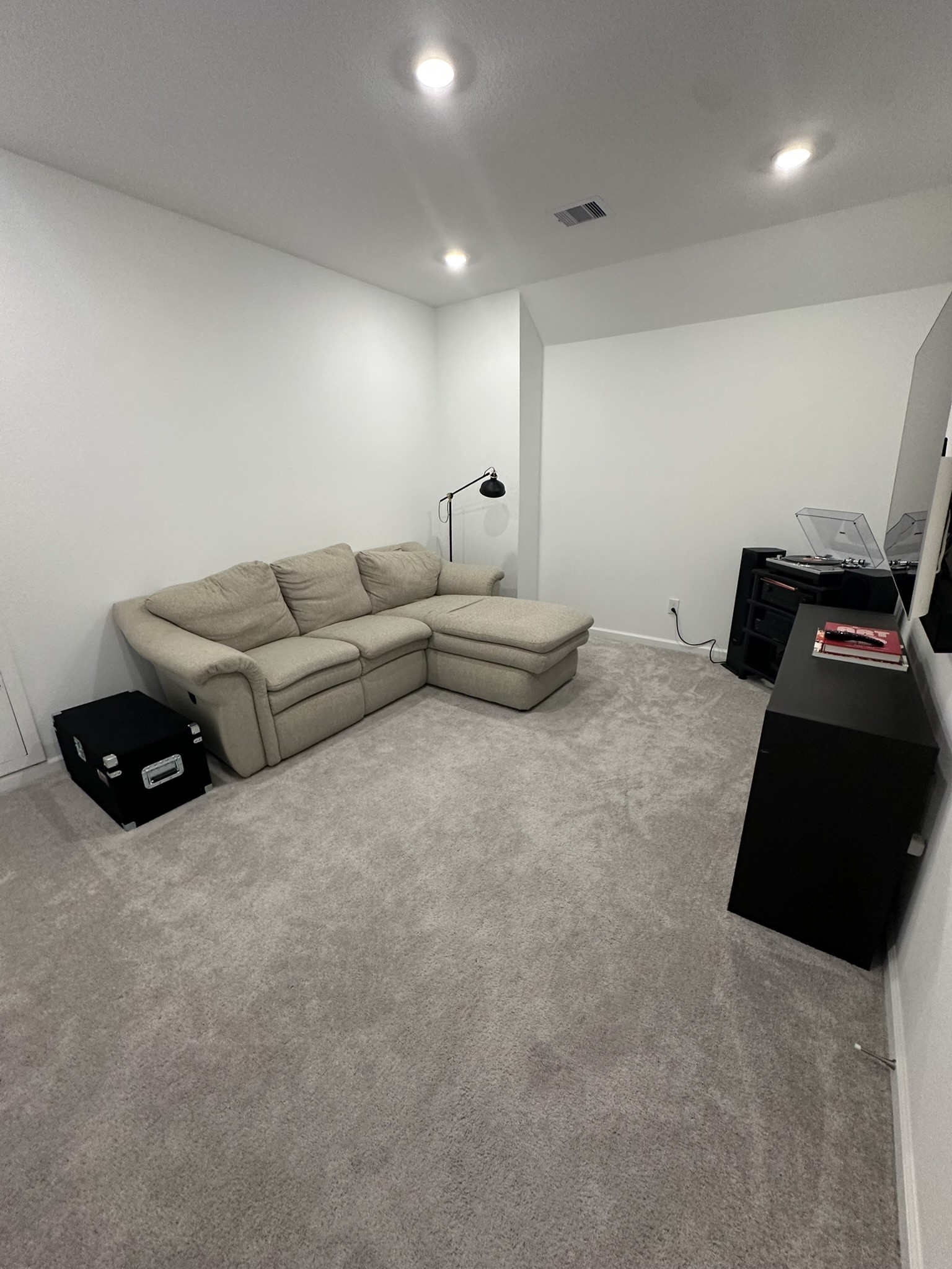 media room upstairs
