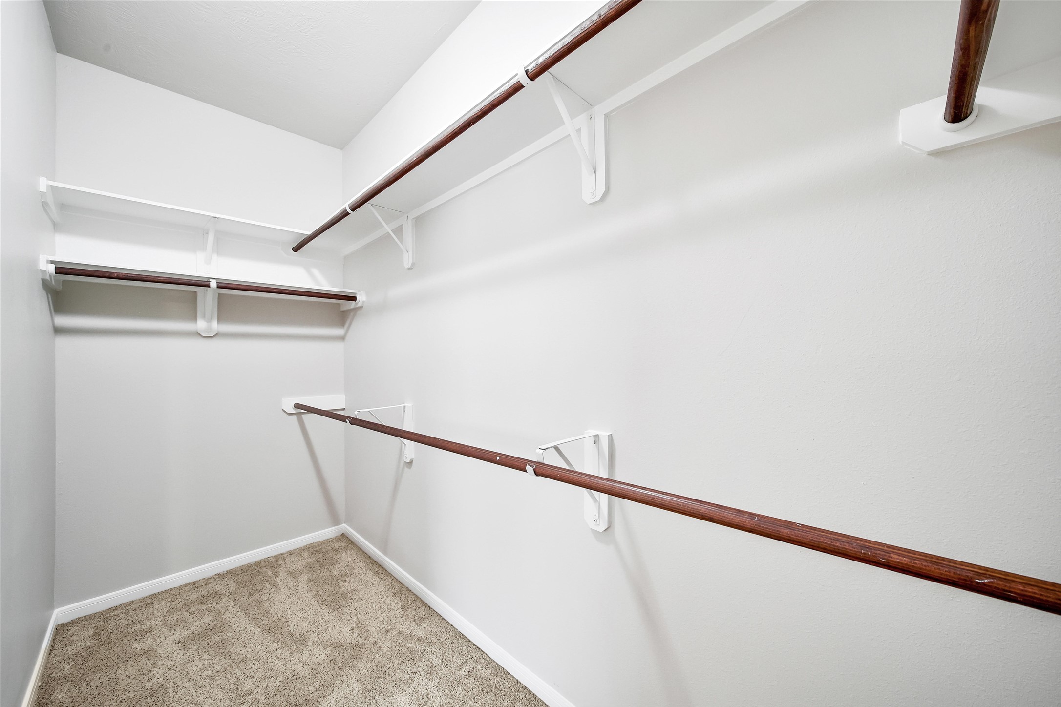The primary bedroom has a huge closet for all your wardrobe needs.