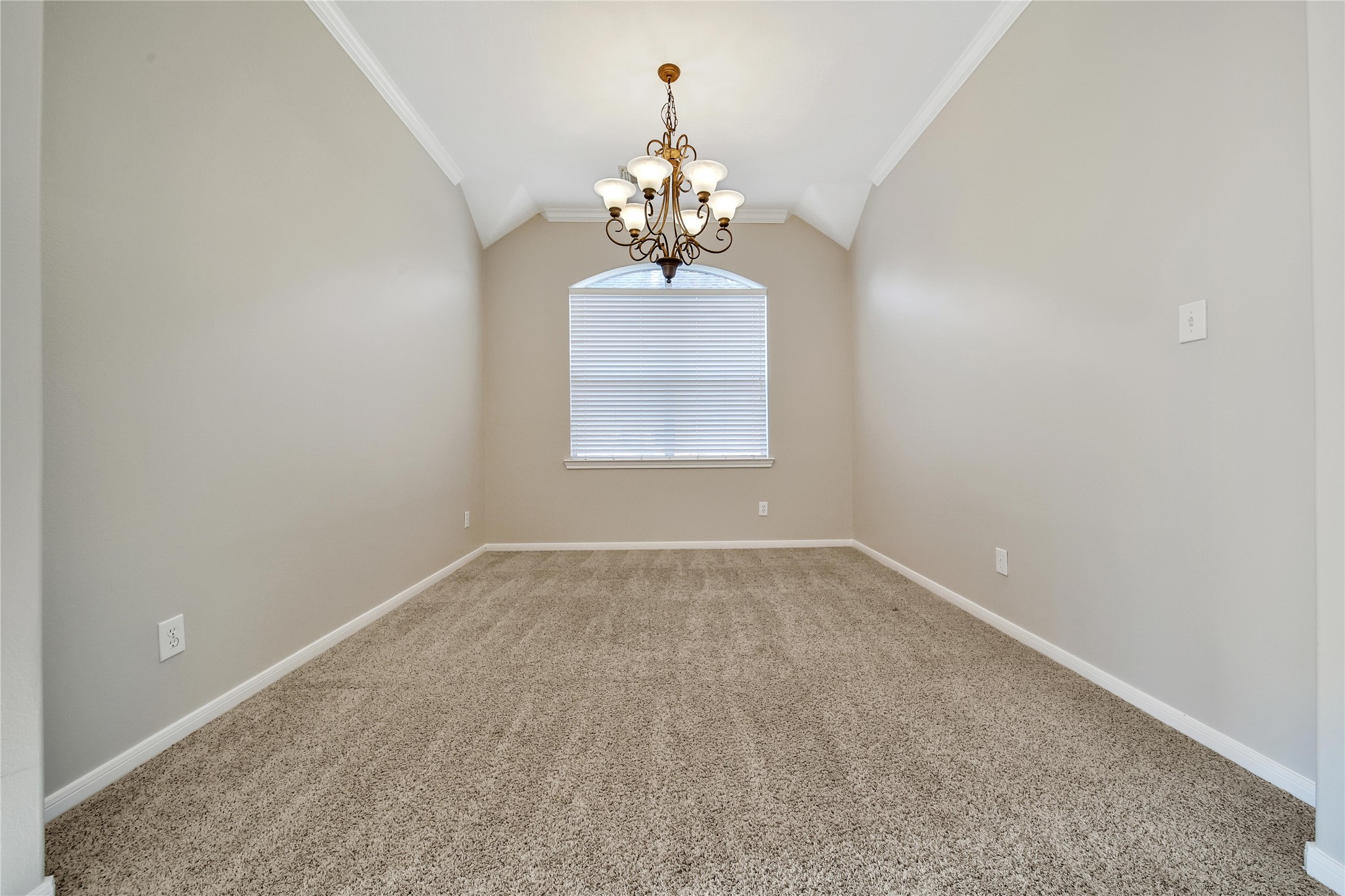 This room is a dining room or additional flex space, it measures approx 11x11.