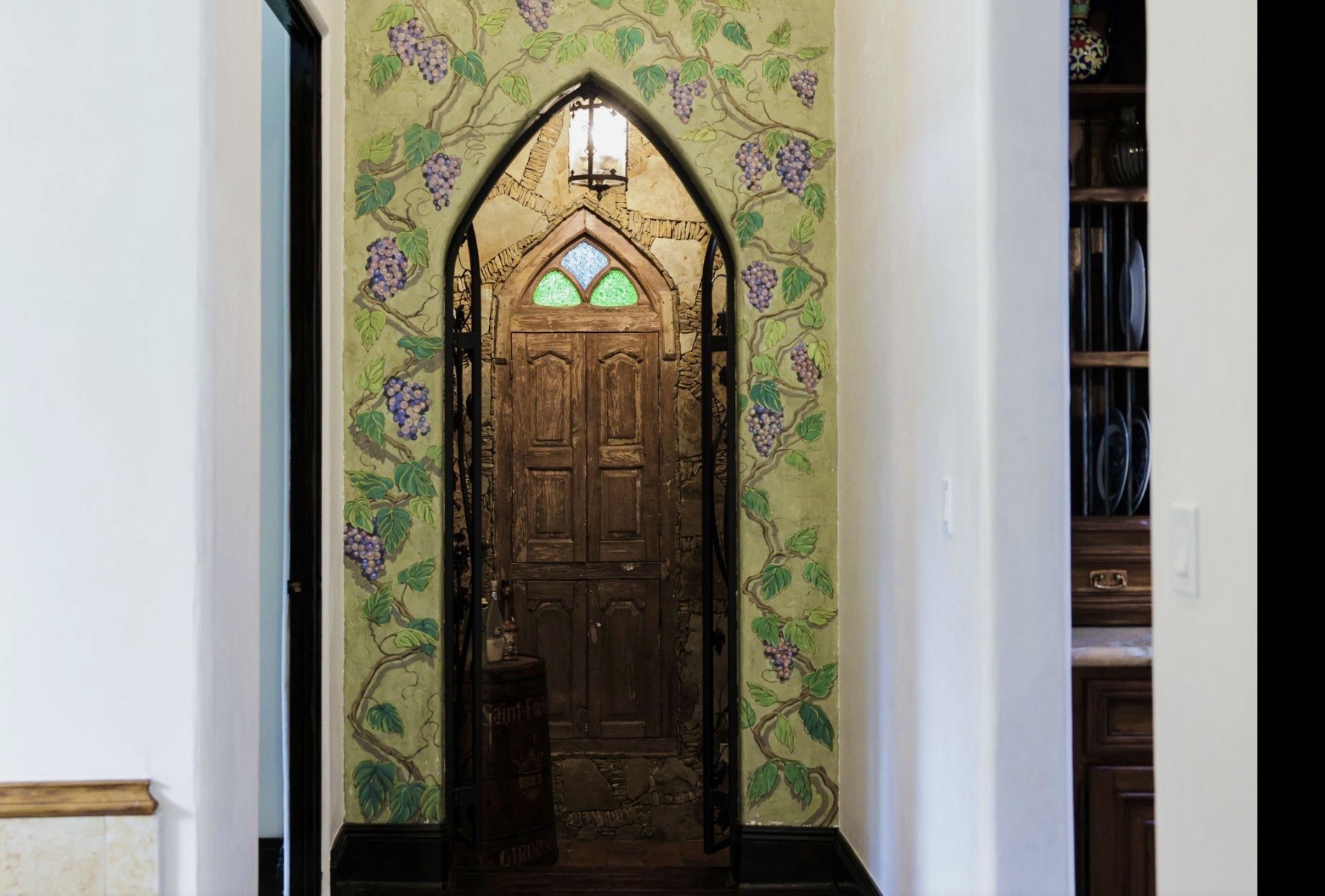 Custom hand-painted finishes create a one-of-a-kind atmosphere!
