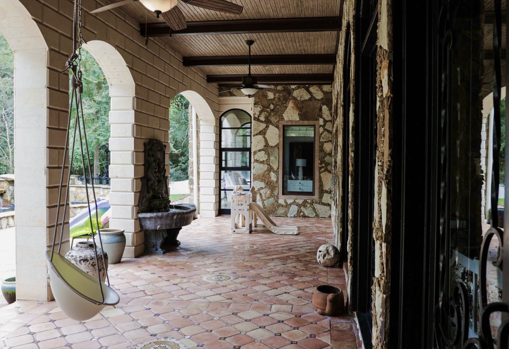 - Mediterranean-inspired craftsmanship in every detail