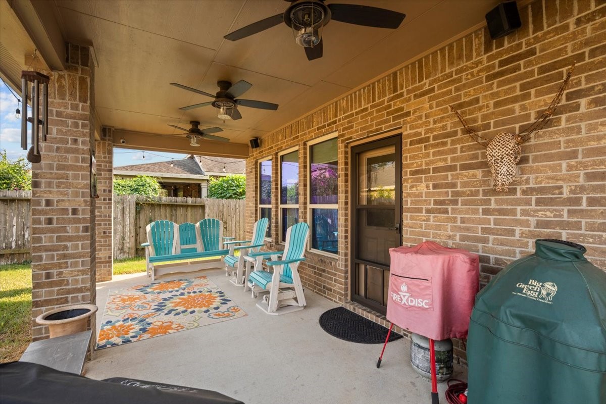Patio area