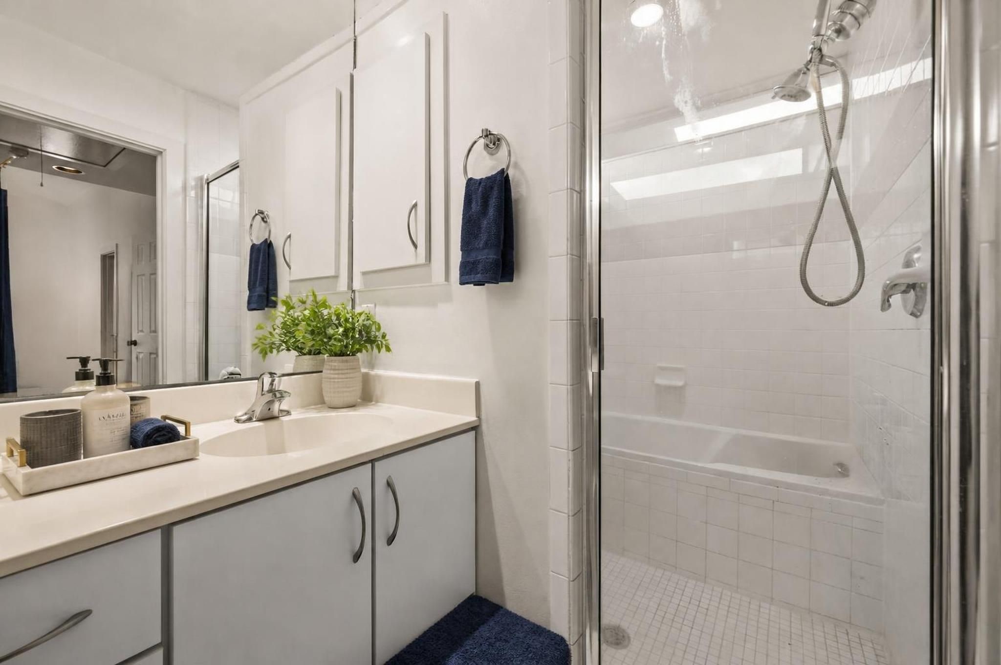 Bathroom. Not primary. Bathroom. Virtually staged.