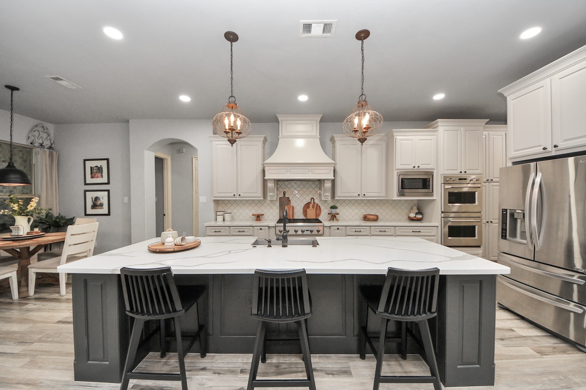 Custom kitchen cabinets
