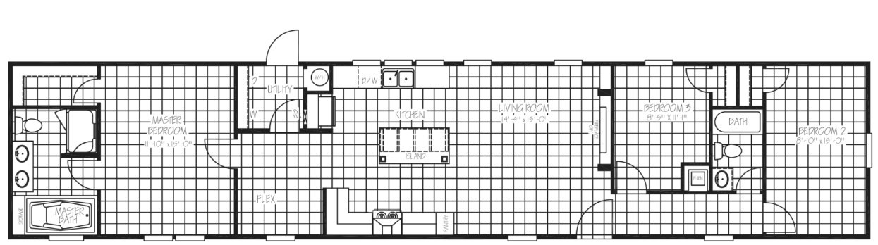 Discover the perfect blend of comfort and functionality with this thoughtfully designed 2027 Jessup Wilson floor plan! Offering 1,191 square feet of living space, this beautiful 3-bedroom, 2-bathroom home features a spacious open-concept living area, inviting kitchen, and comfortable bedrooms.