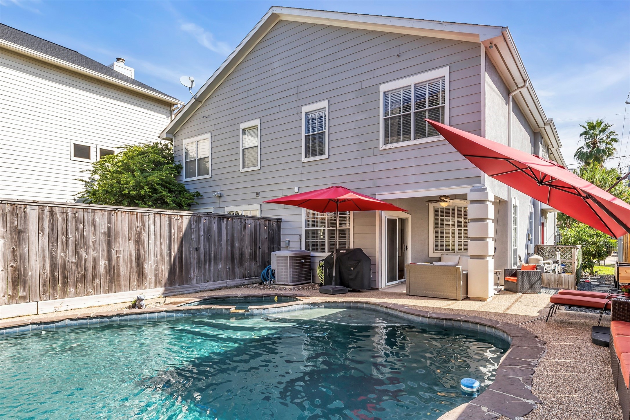 Welcome to 601 Lester St, a rare find with a sparkling swimming pool.