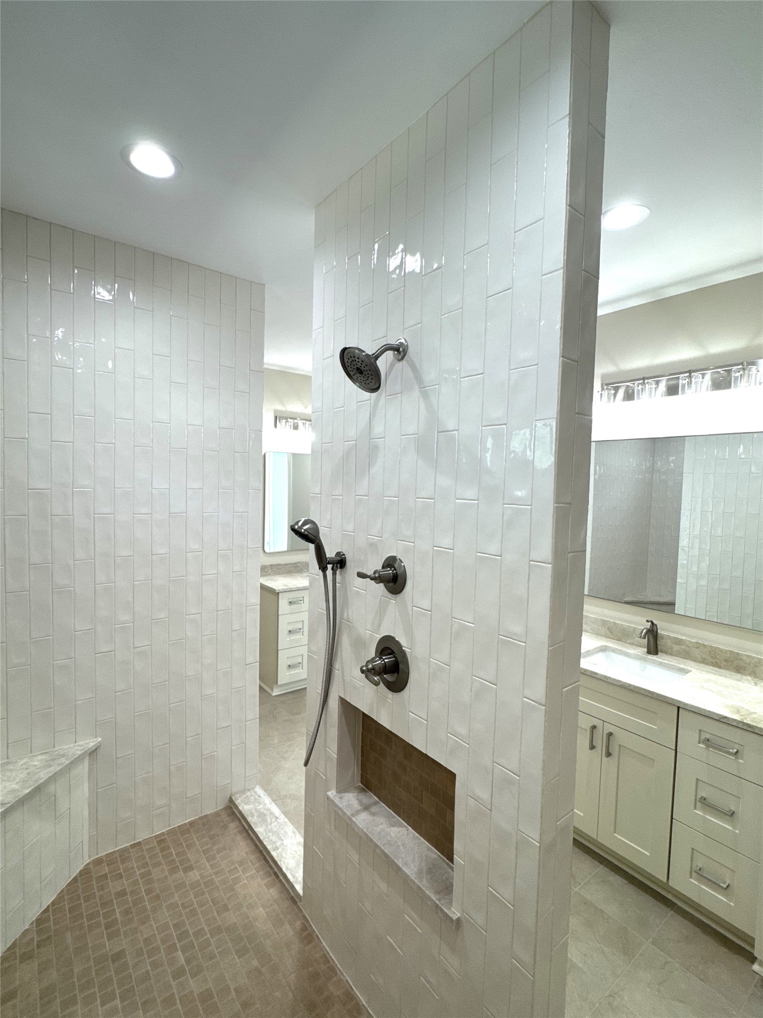 Passthrough Shower