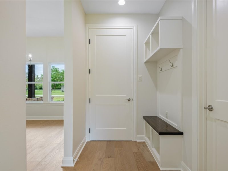 Entry from garage to the house