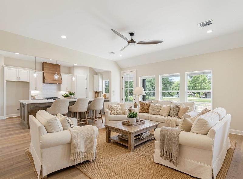 Living Room - Virtually Staged