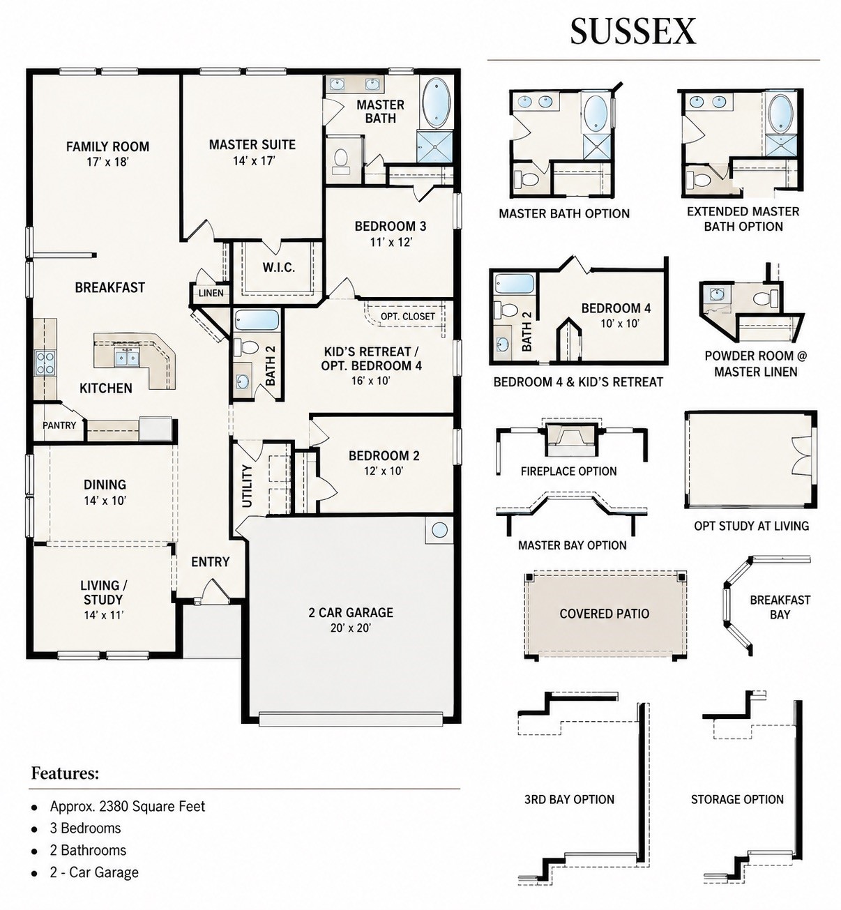 Flipped floor plan.
