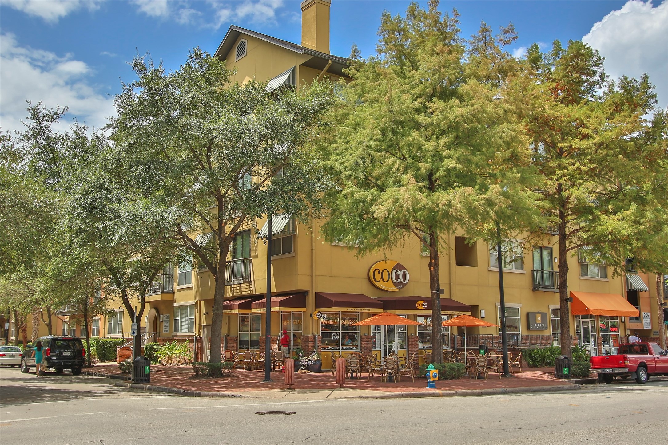 The original Coco's in Midtown is a favorite for coffee, crepes, and gelato.
