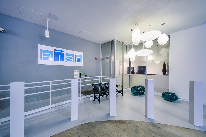 The Rise has controlled access, 24 hour concierge, and guest parking on the 1st floor.