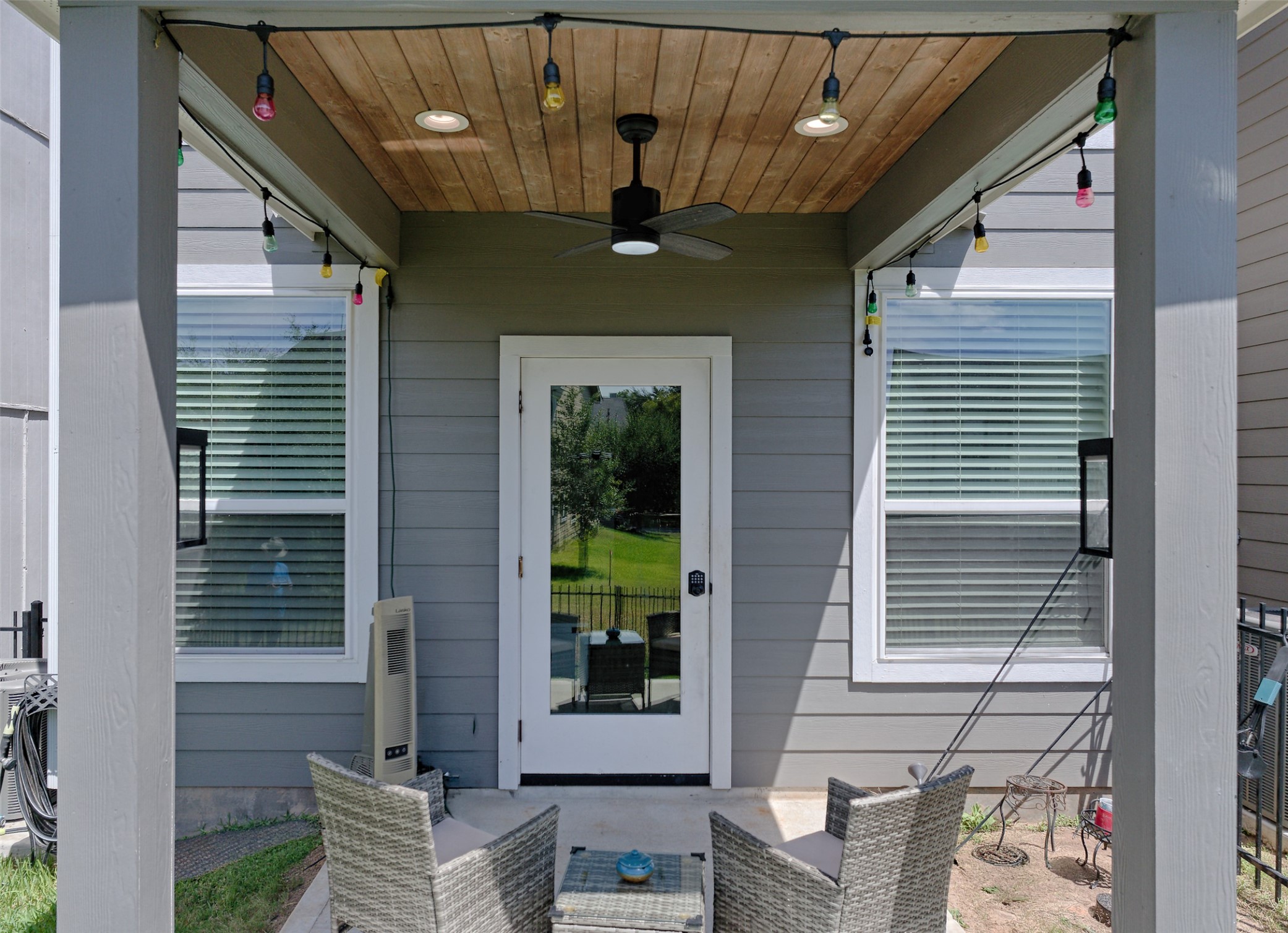 Covered Back Patio