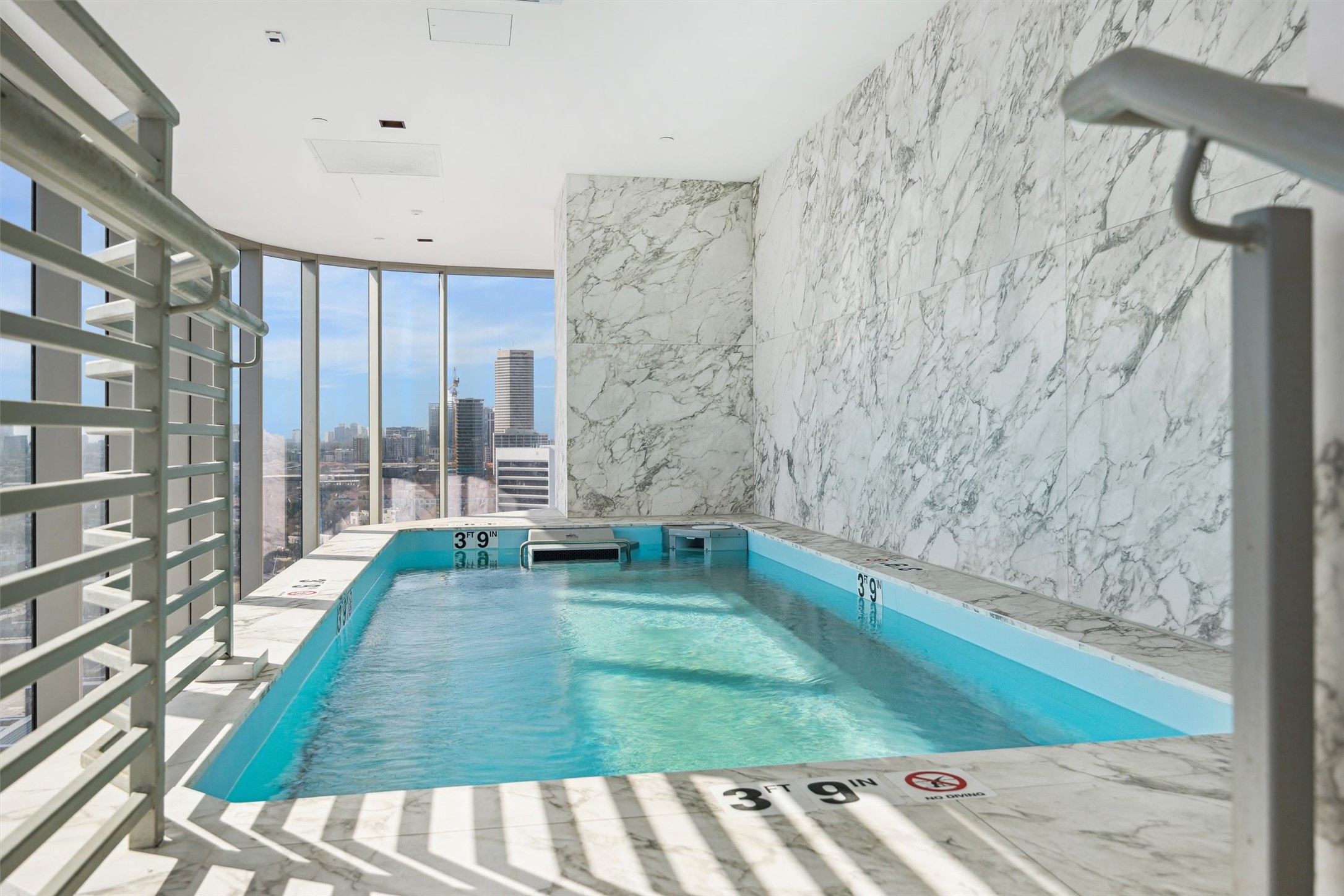Exclusive residence exercise plunge pool.
