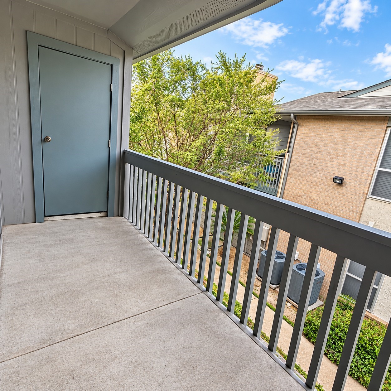 There is also storage closet for your outdoor items or whatnot.