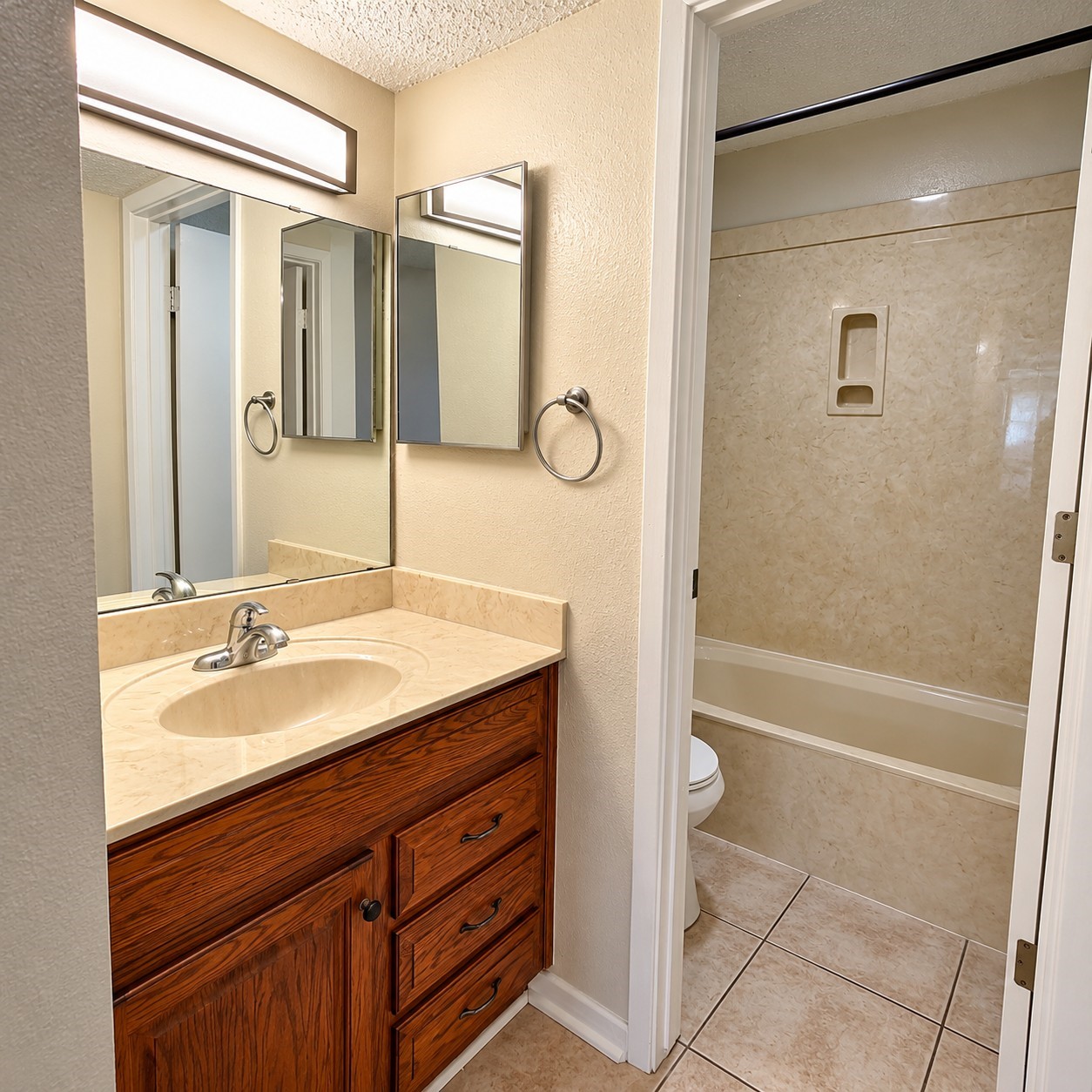 Primary bedroom Ensuite bathroom is in your primary bedroom.