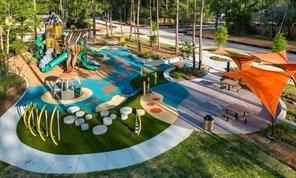 The community houses multiple playgrounds and
features modern, high-quality play equipment
designed for safety and adventure, all set on
professional surfacing to ensure year-round use.