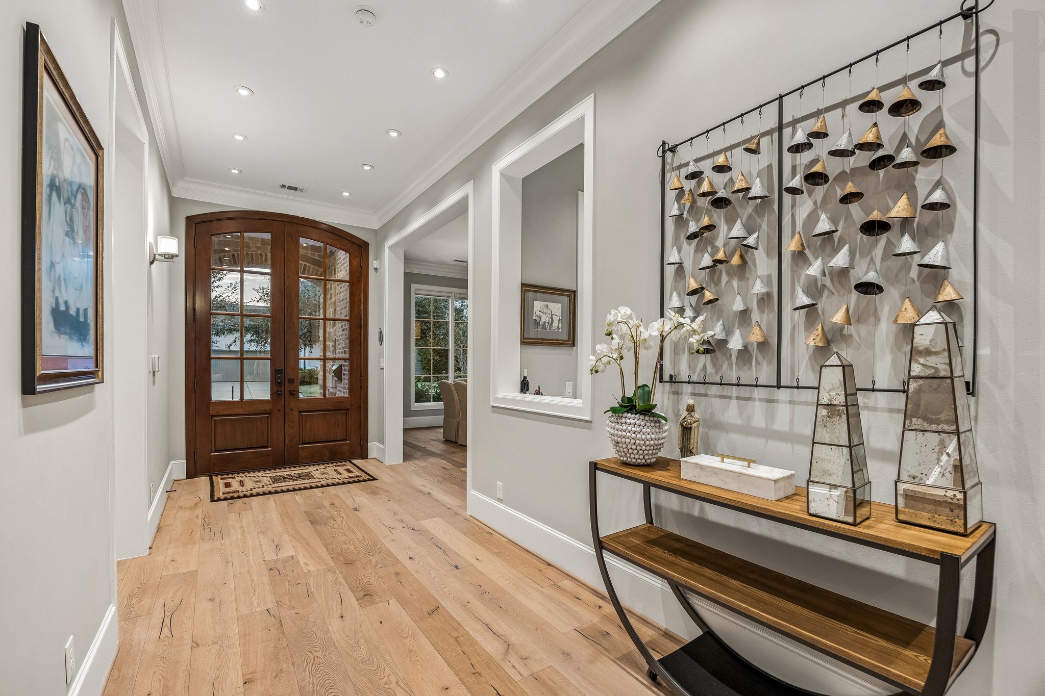 Another view of the stunning entry foyer.