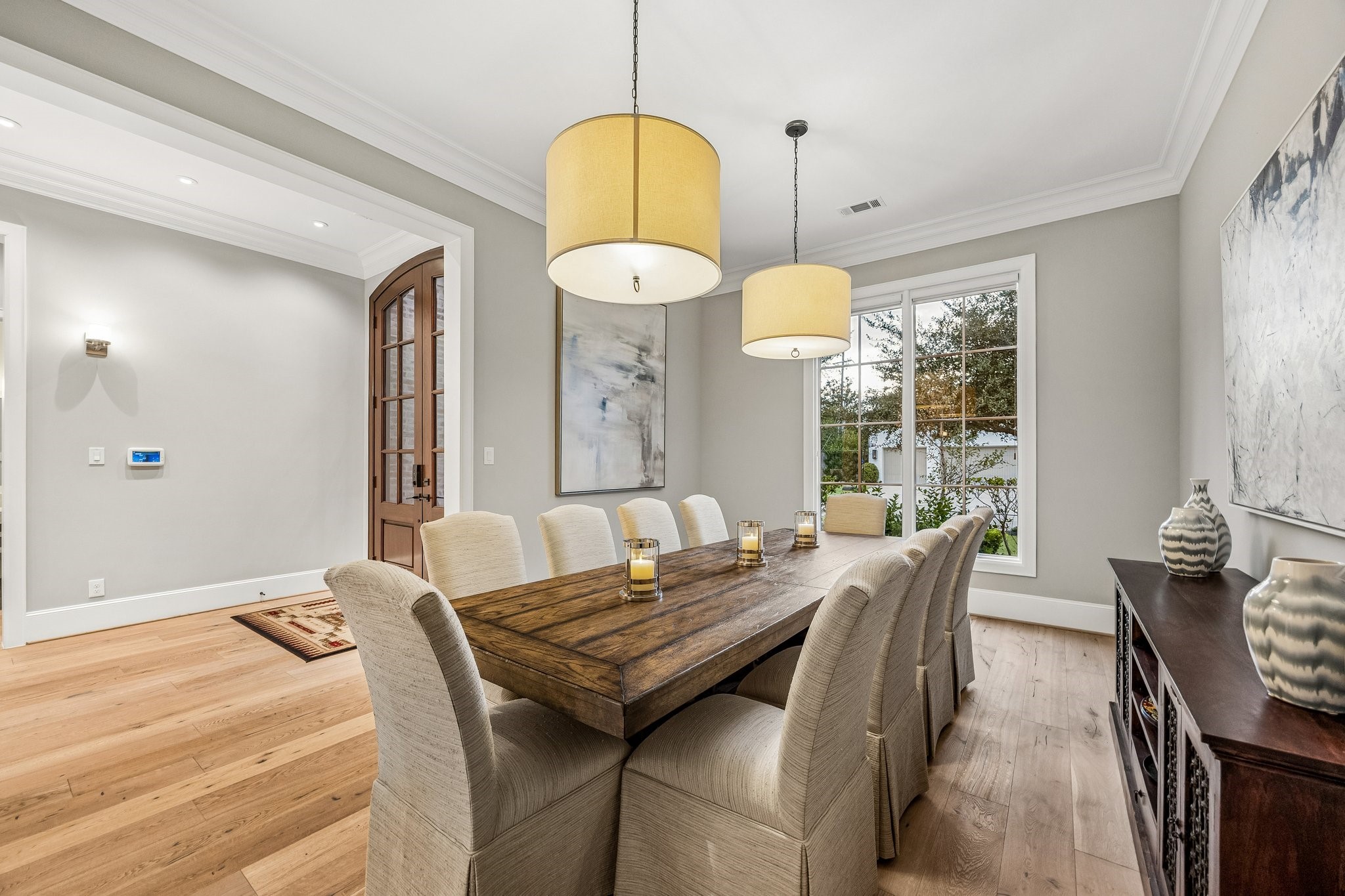 Another view of the large formal dining room.