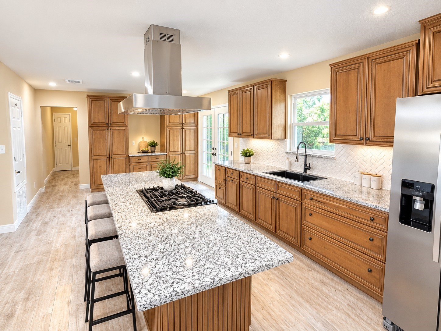 New cabinets, countertops and appliances New cabinets, countertops and appliances