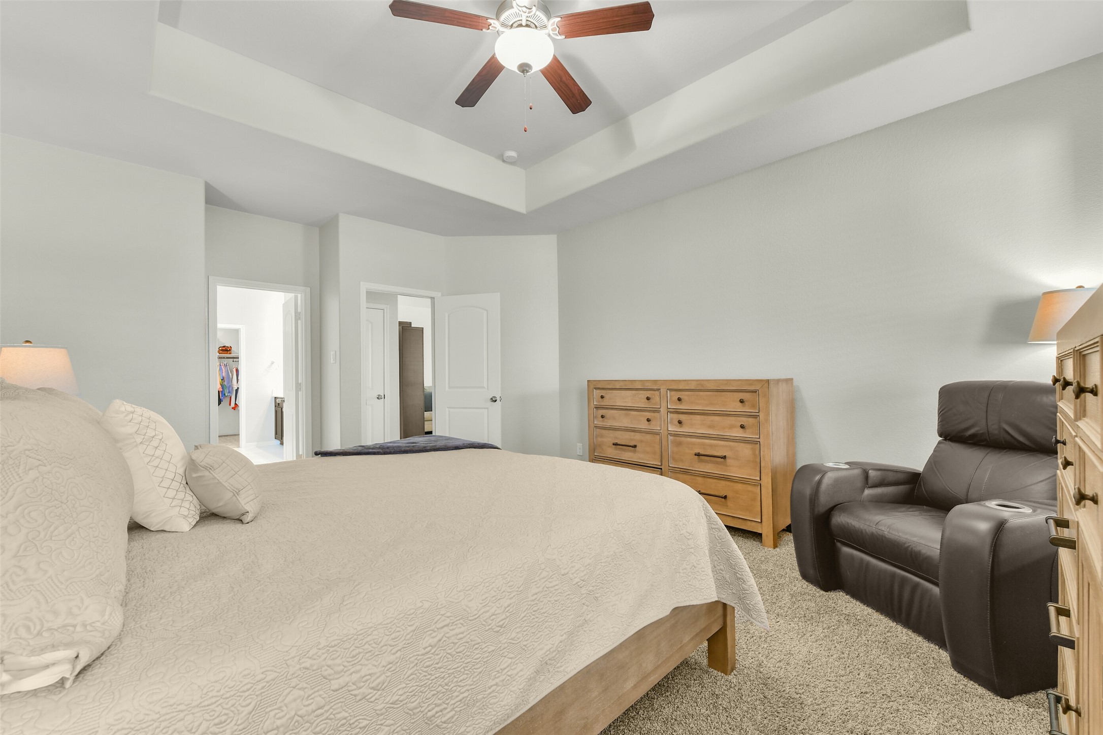 Another view of the large master bedroom