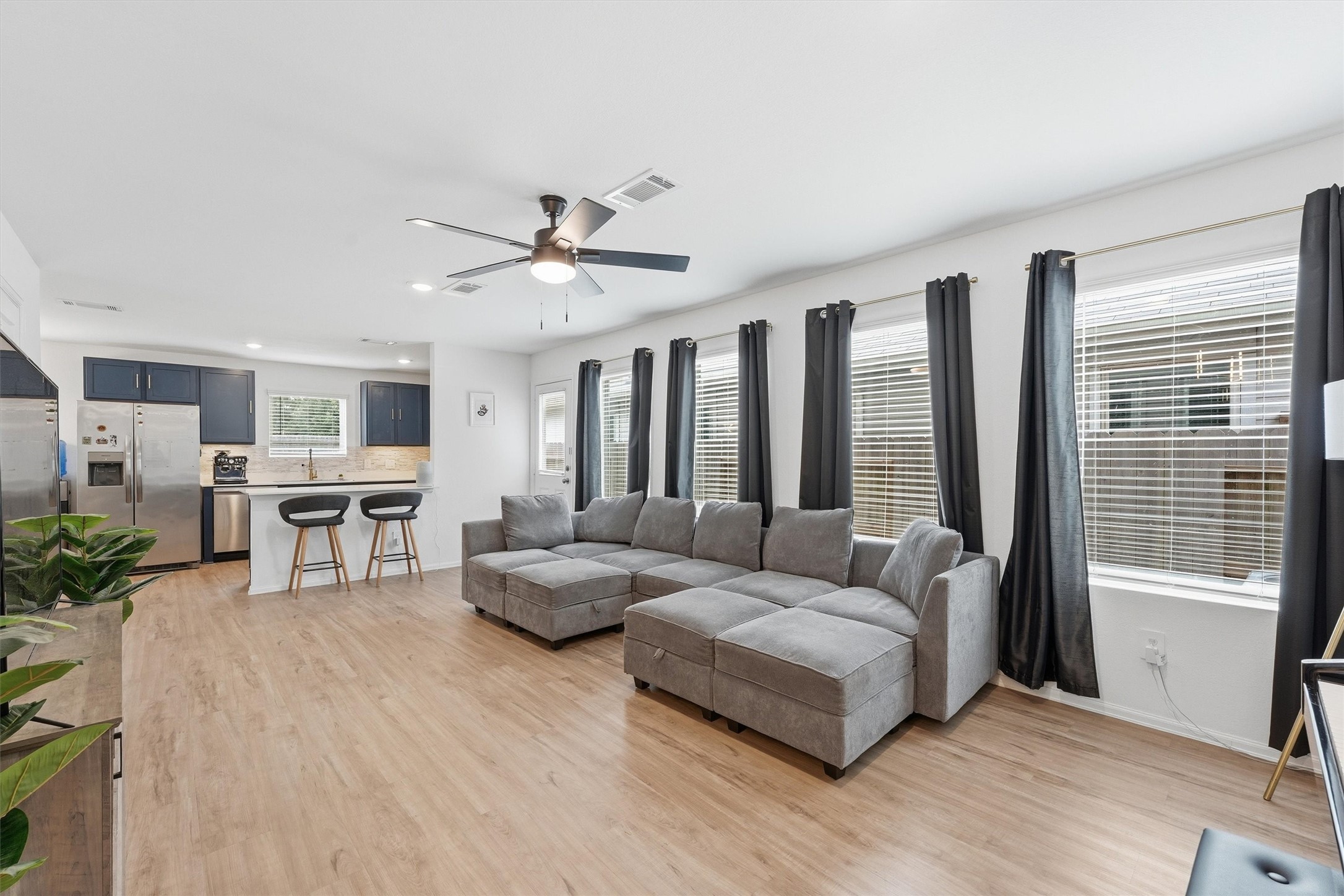 Open floor concept