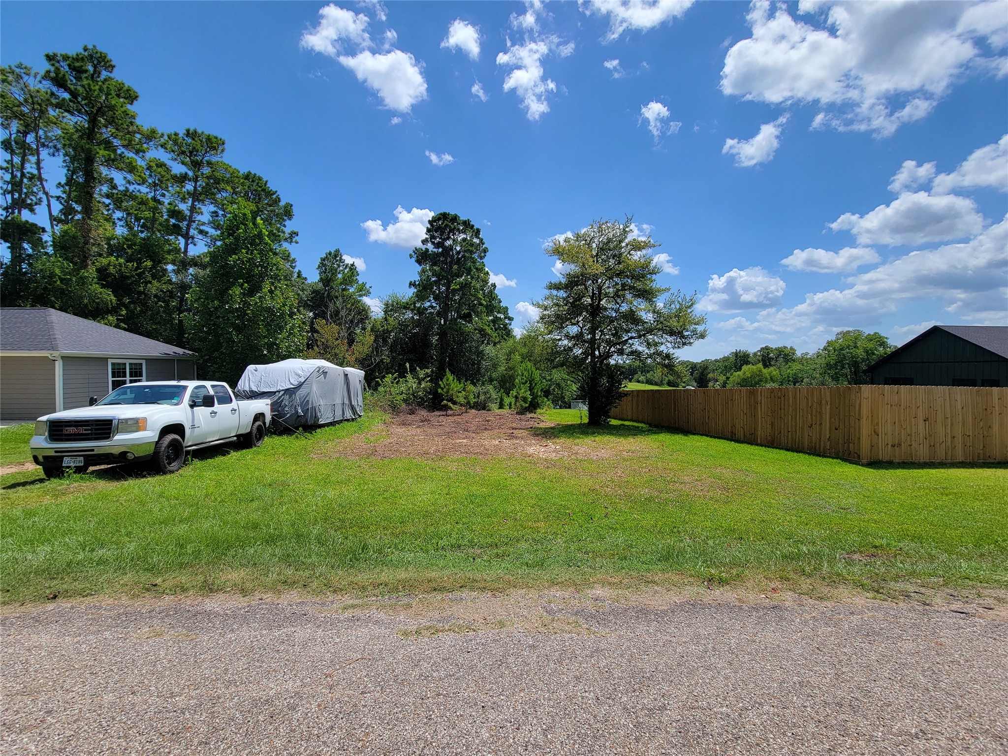 Front of lot- Car/trailer has since been removed