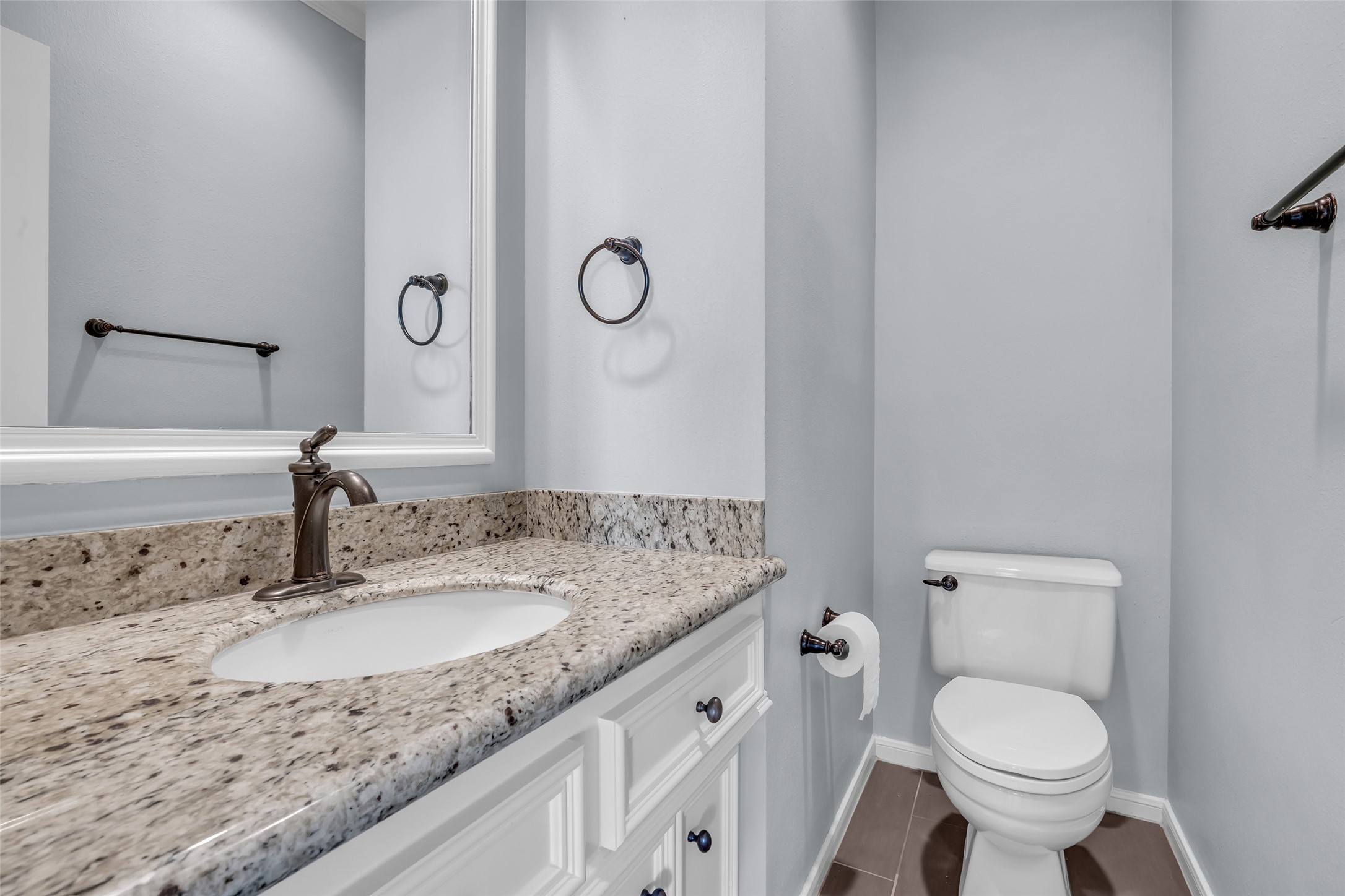 Half bath downstairs