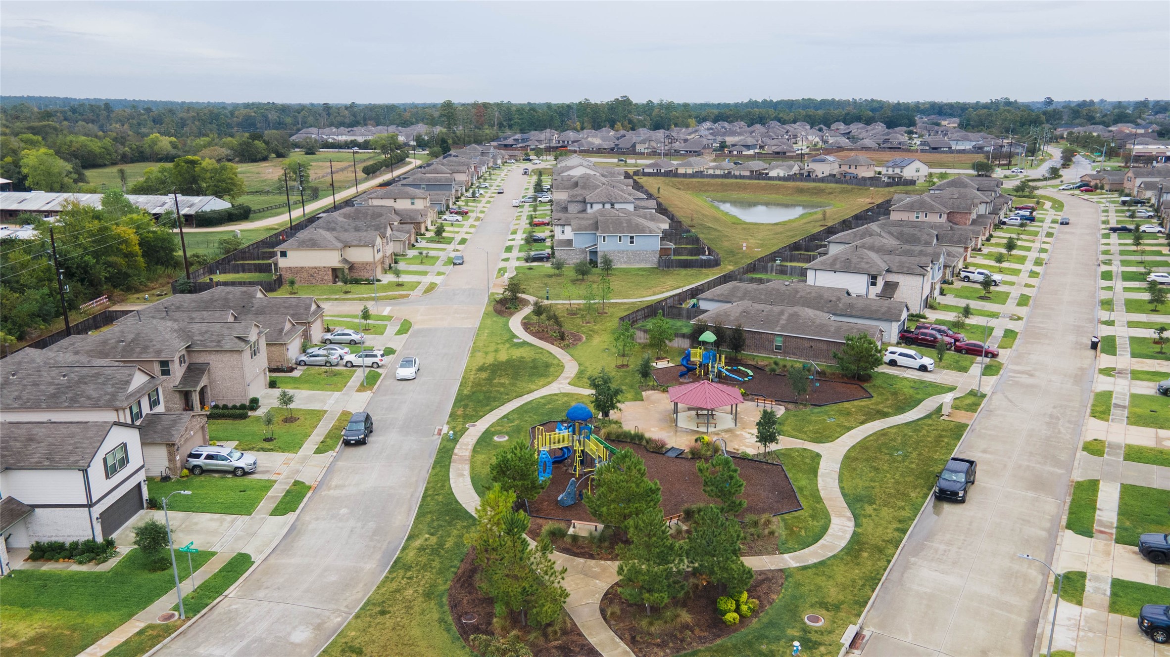 Enjoy neighborhood amenities designed for outdoor fun & relaxation! Colorful playgrounds, & paved walking trails provide inviting places to gather, explore, & enjoy the outdoors.