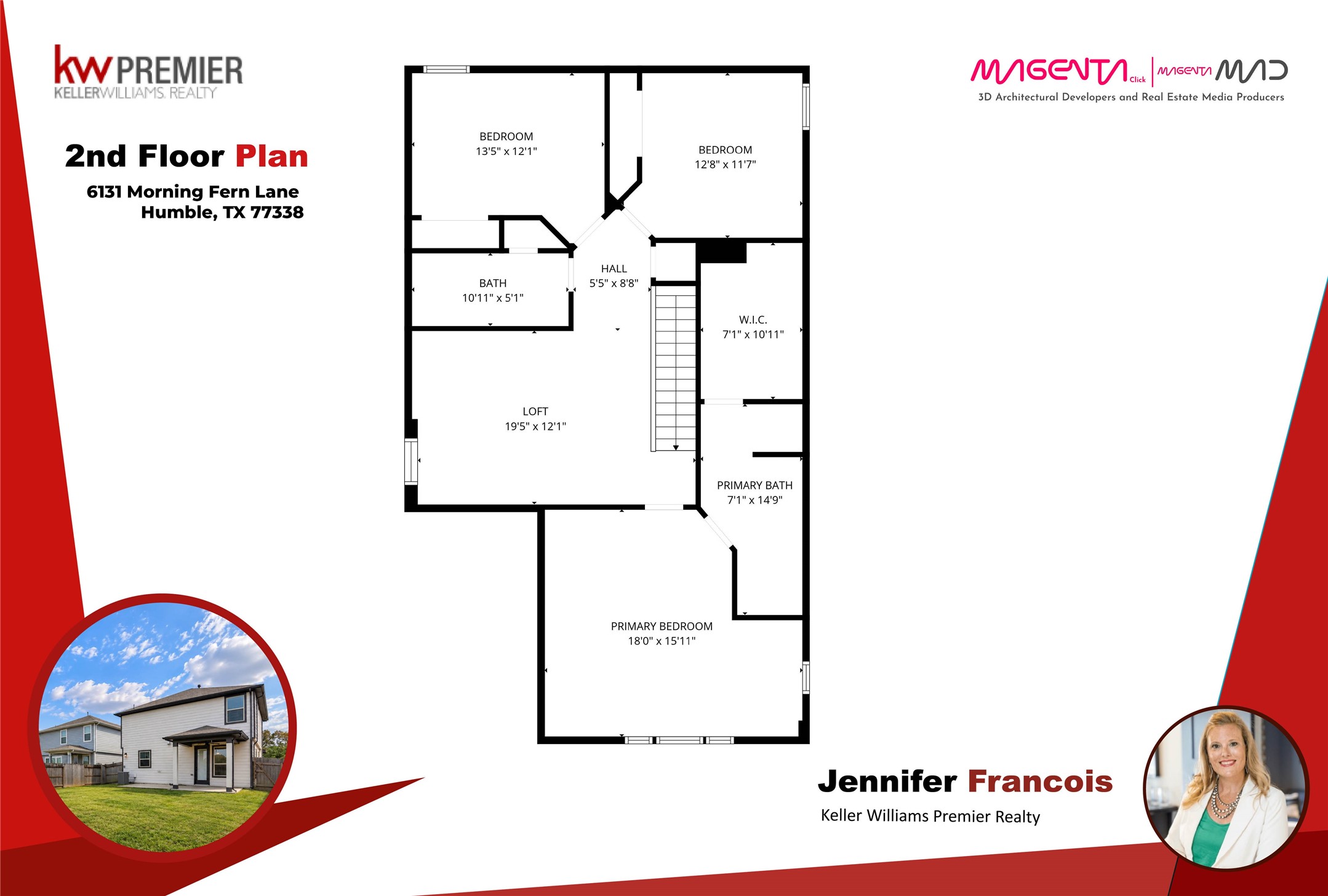 Floor plan provided as a courtesy for illustrative purposes only. All measurements, dimensions, room sizes, & layout details are approximate. Buyer to independently verify all information.