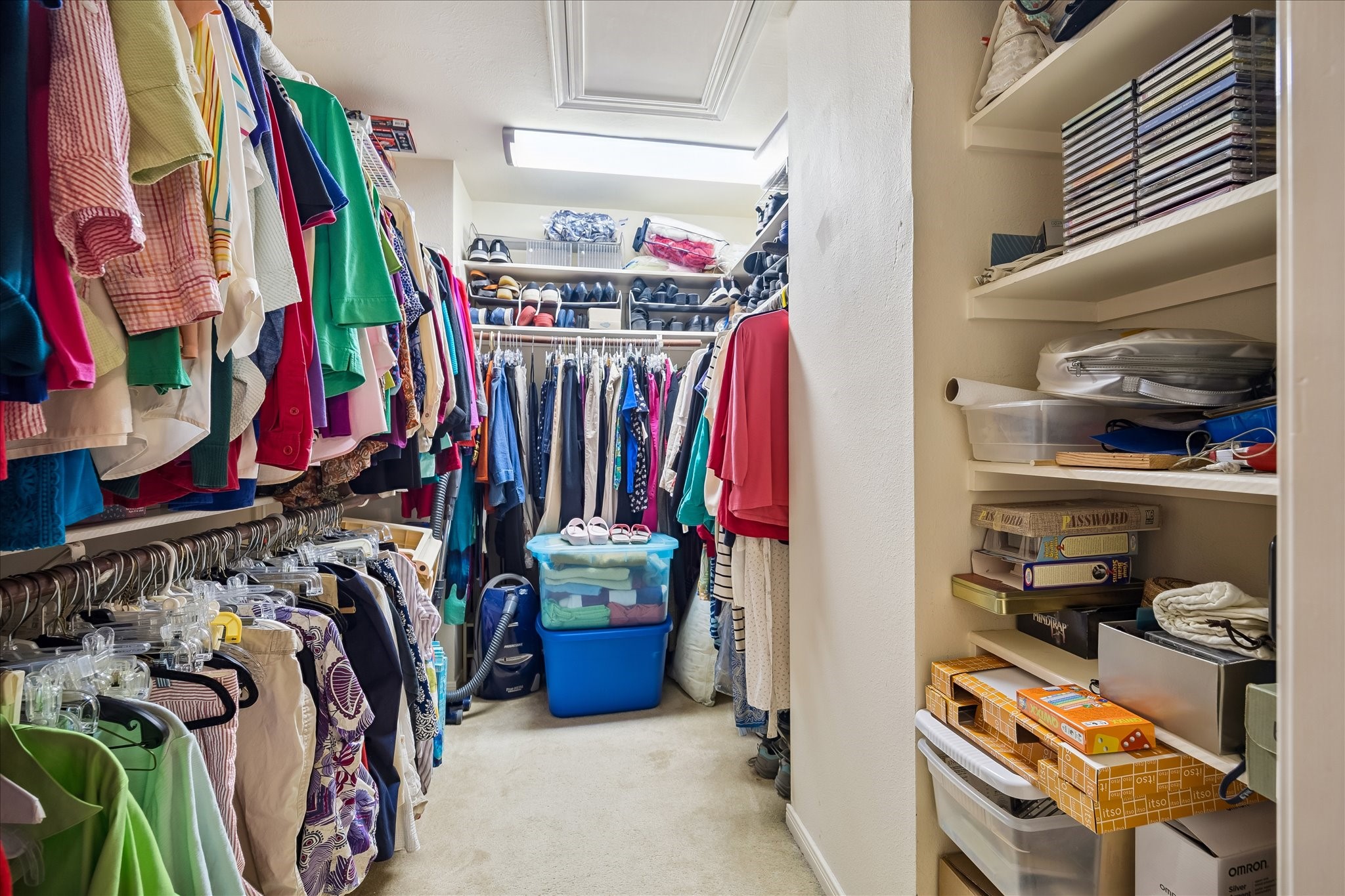 Very large Walk-in Closet in the Primary Bedroom