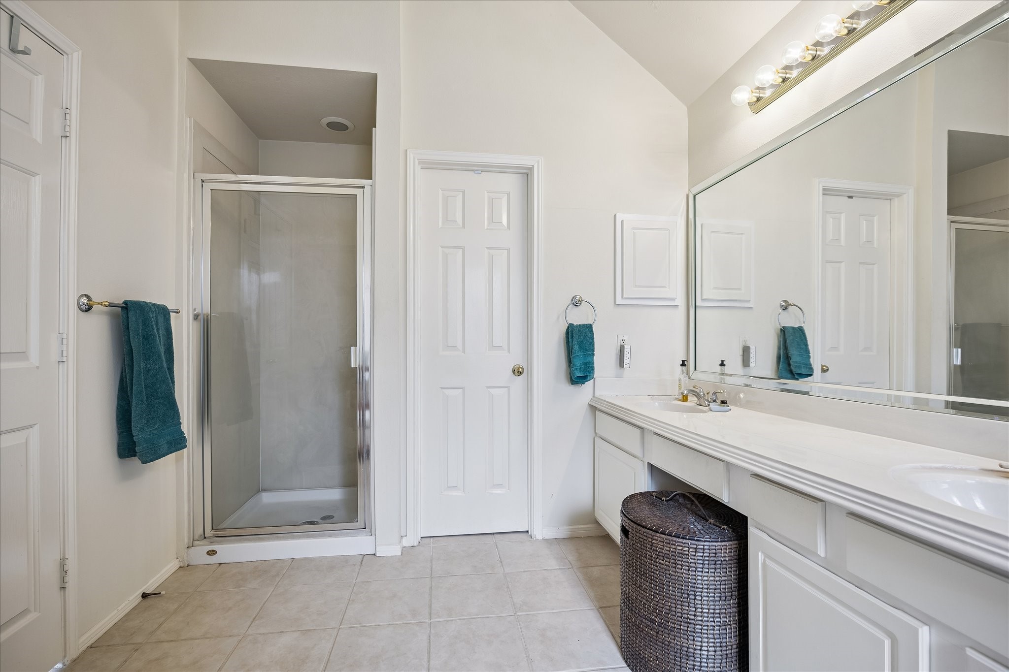Separate shower in the Primary Bathroom