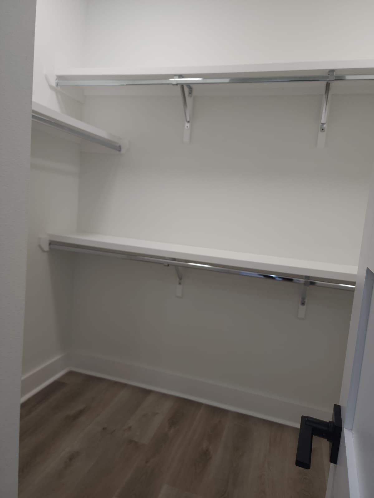 AMPLE HIS'S CLOSET RIGHT BY THE SHOWER. SO CONVENIENT!