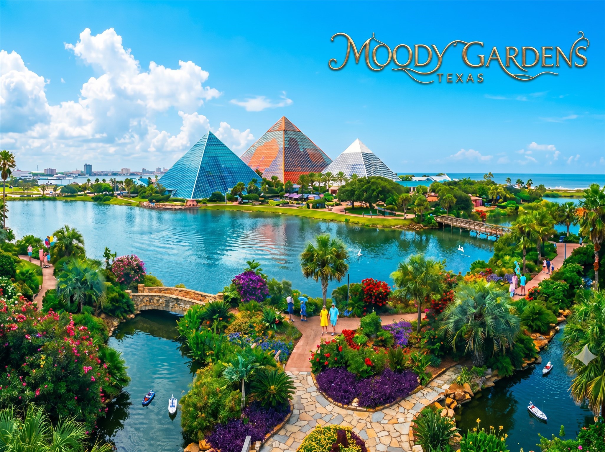 Harborwalk is also minutes from Moody Gardens, The Strand, Galveston Seawall, and the Texas Seaport Museum.