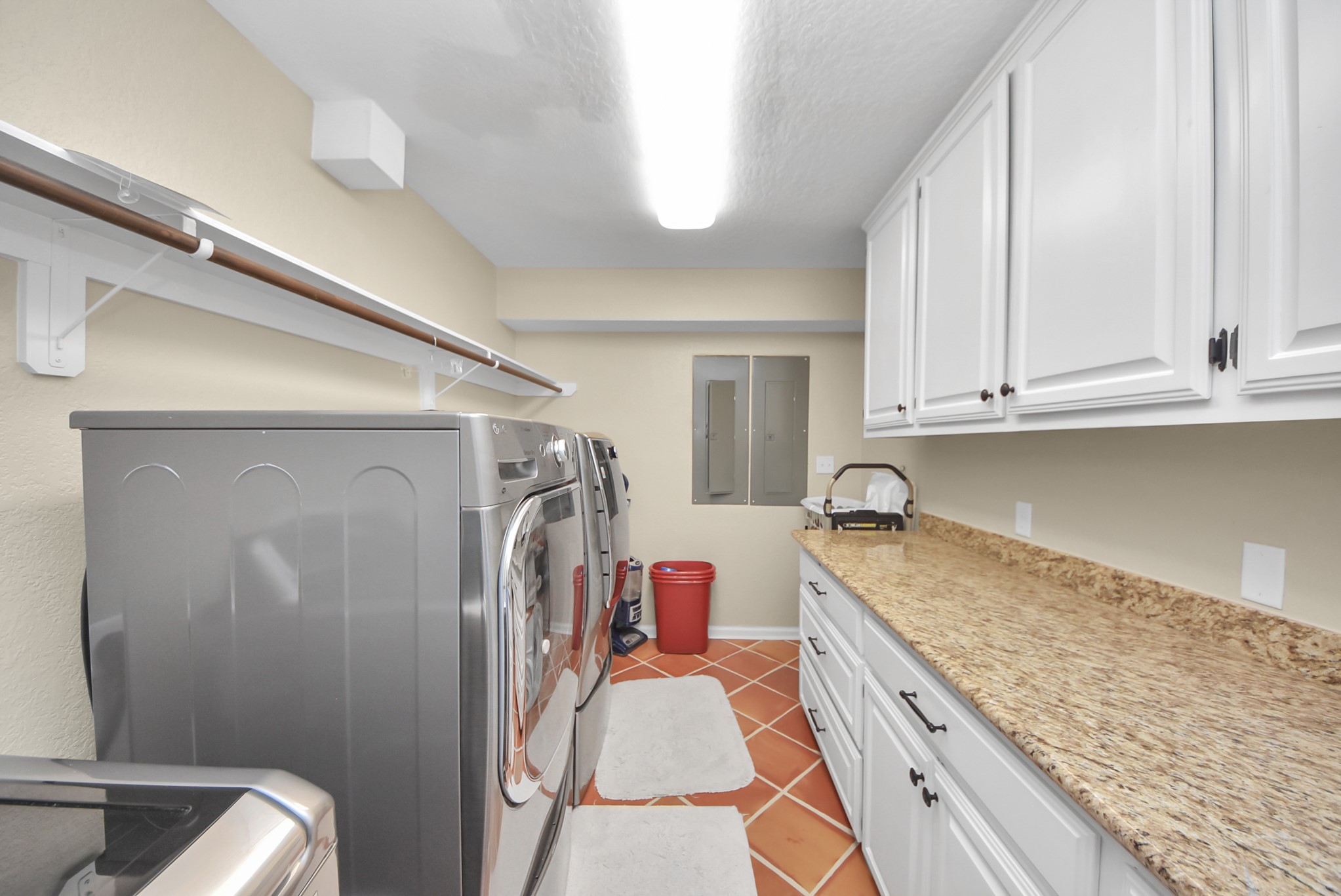Main house down stairs laundry room with a sink to use!