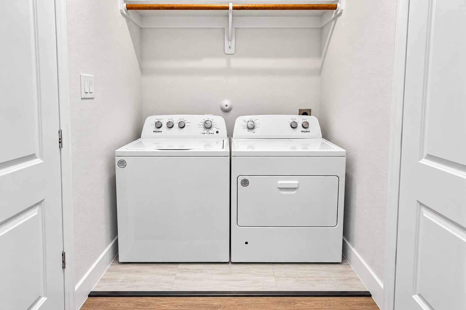 Third floor utility area