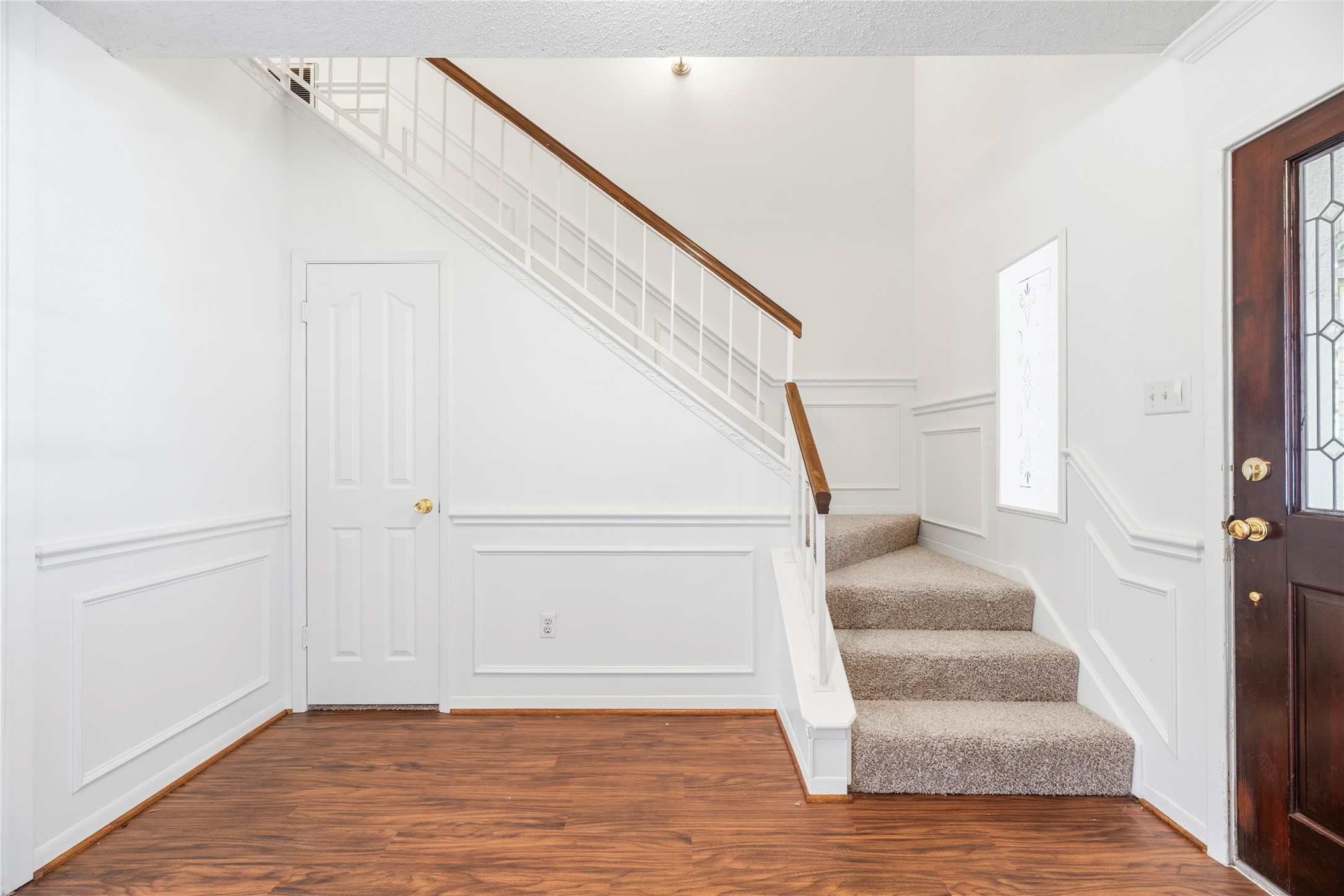 Welcome home! Fresh paint, brand new carpet, light and bright spaces!