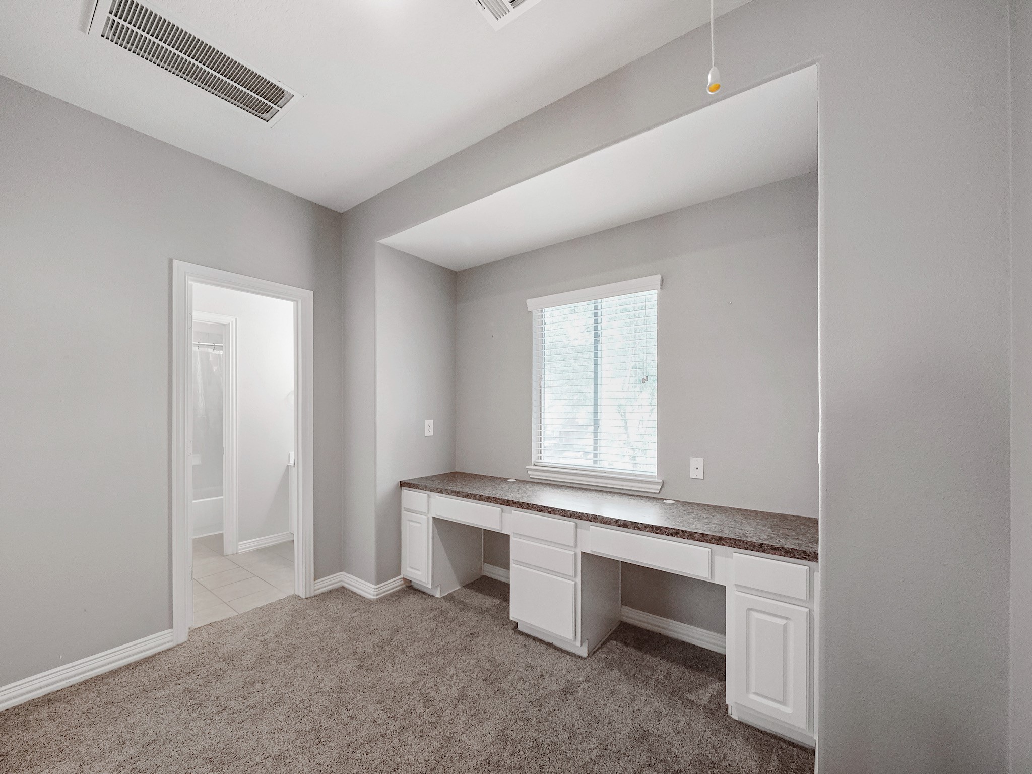 A second built-in workspace provides the perfect spot for studying, working remotely, or managing day-to-day tasks while keeping the main living areas clutter-free.