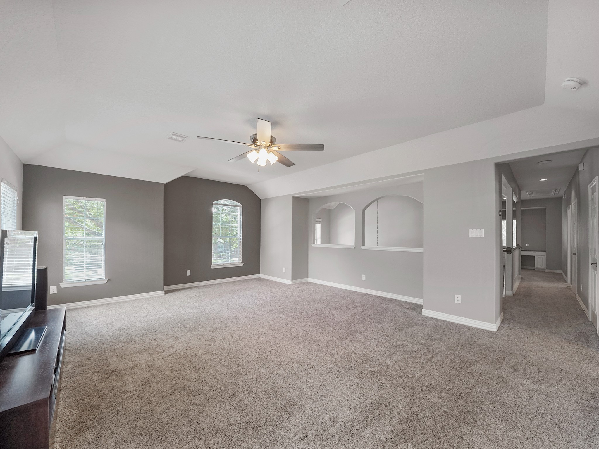 Whether used as a media room, playroom, fitness space, or secondary living area, this room adapts effortlessly to your lifestyle.