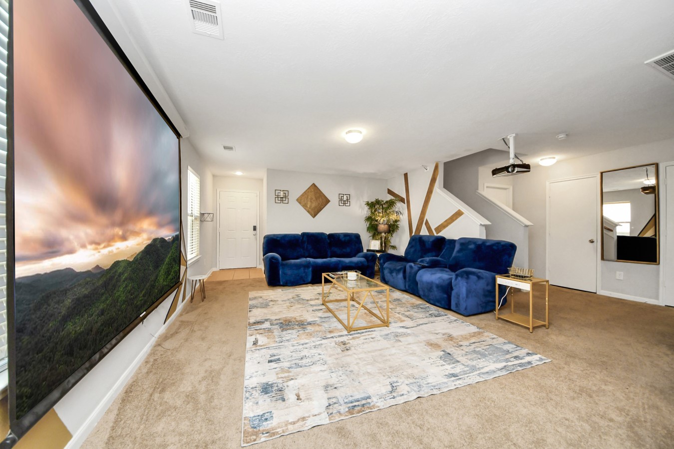 Living area downstairs
