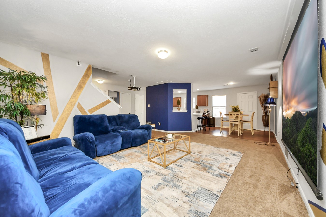 Living area downstairs