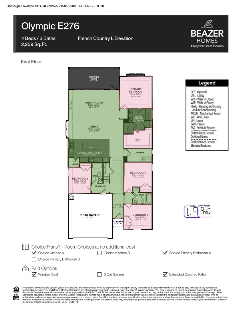 Home features 4 bedrooms, 3 bath, and over 2,200 square feet of living space.