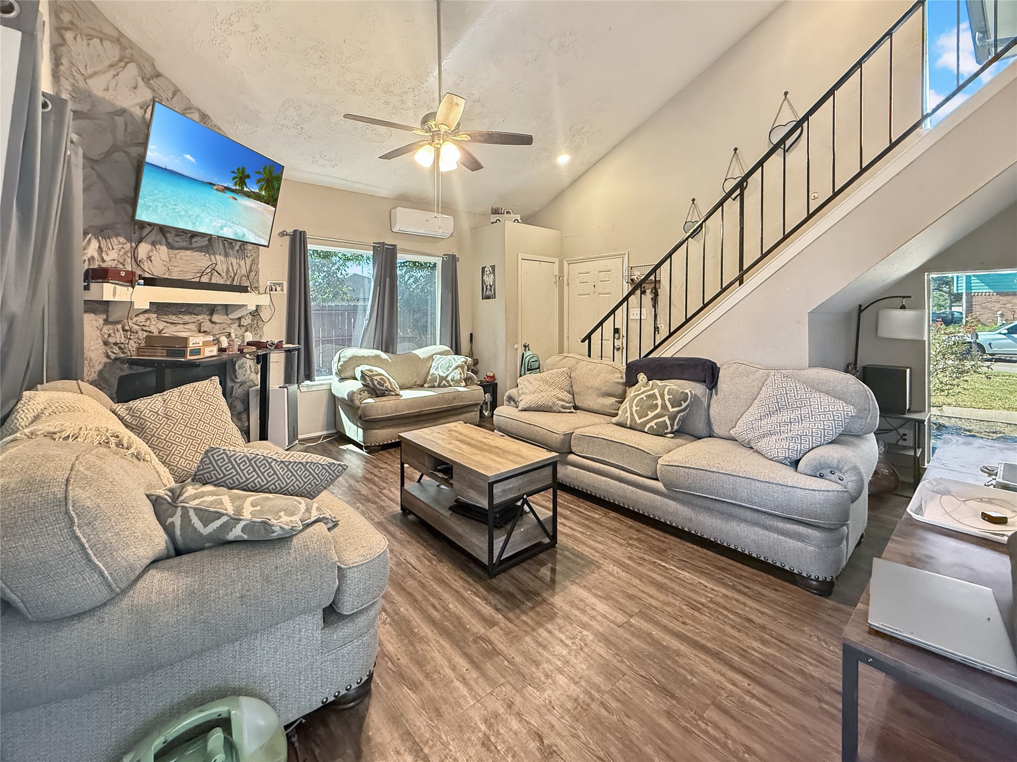 Different view of living space