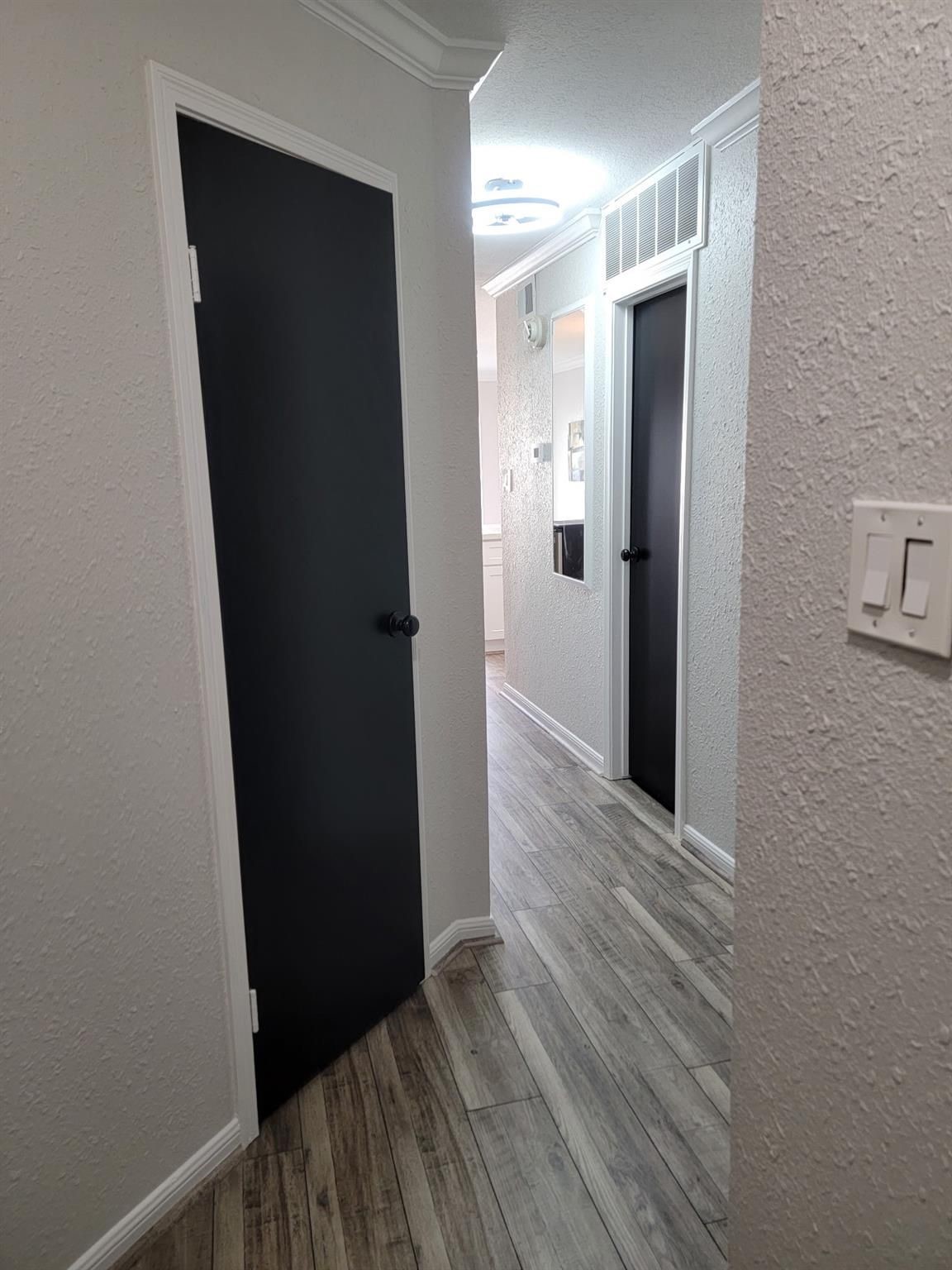 Actual view of entrance